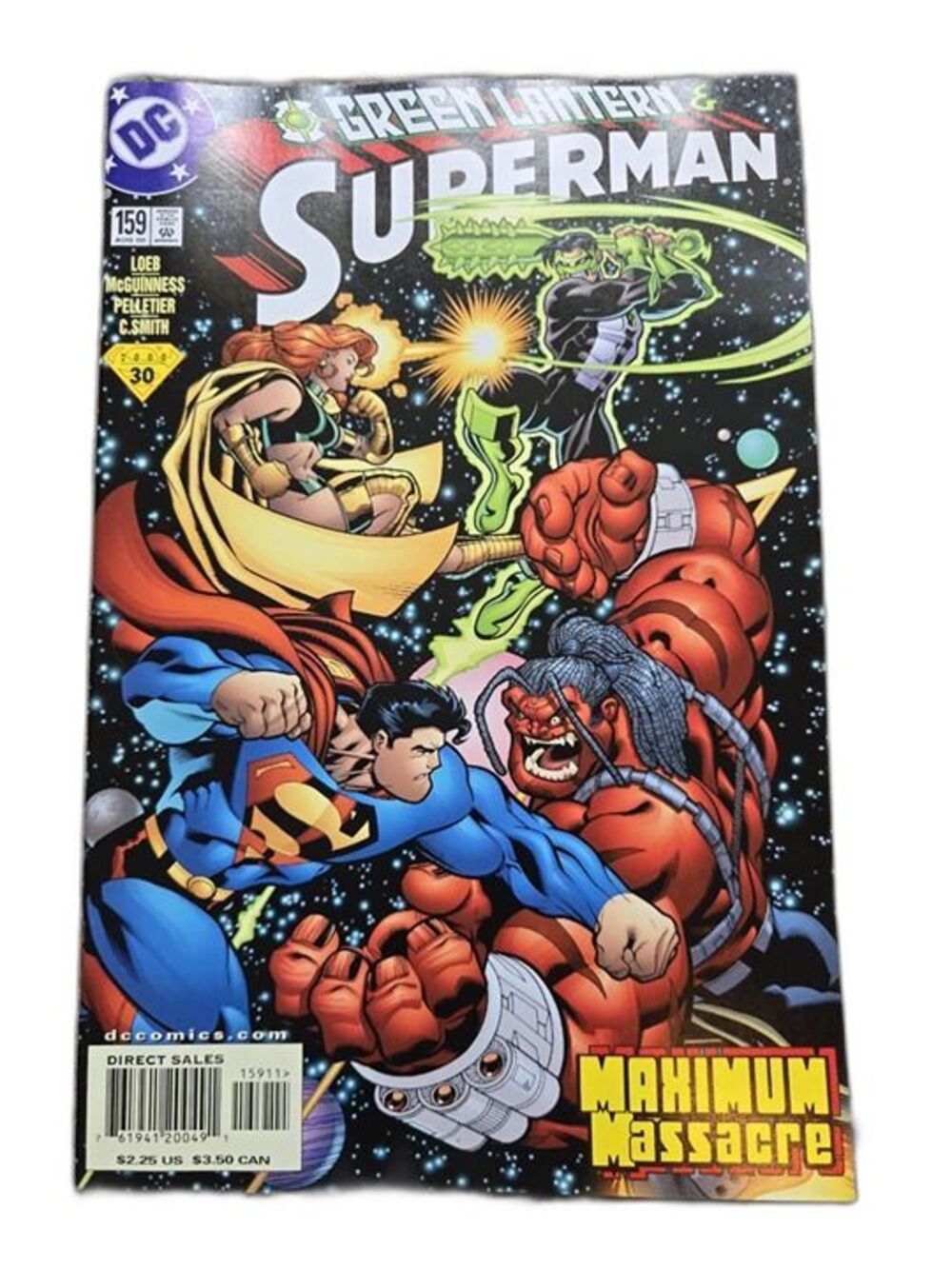 Superman #159 (2000) DC Comics Green Lantern Appearance Comic Book